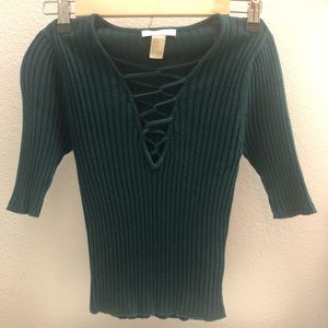 Sweater Crop Top